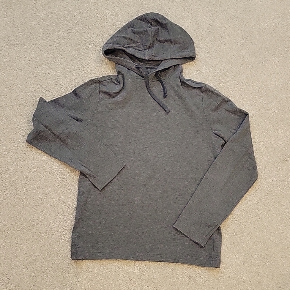 Banana Republic Men's Grey Hoodie Size Small